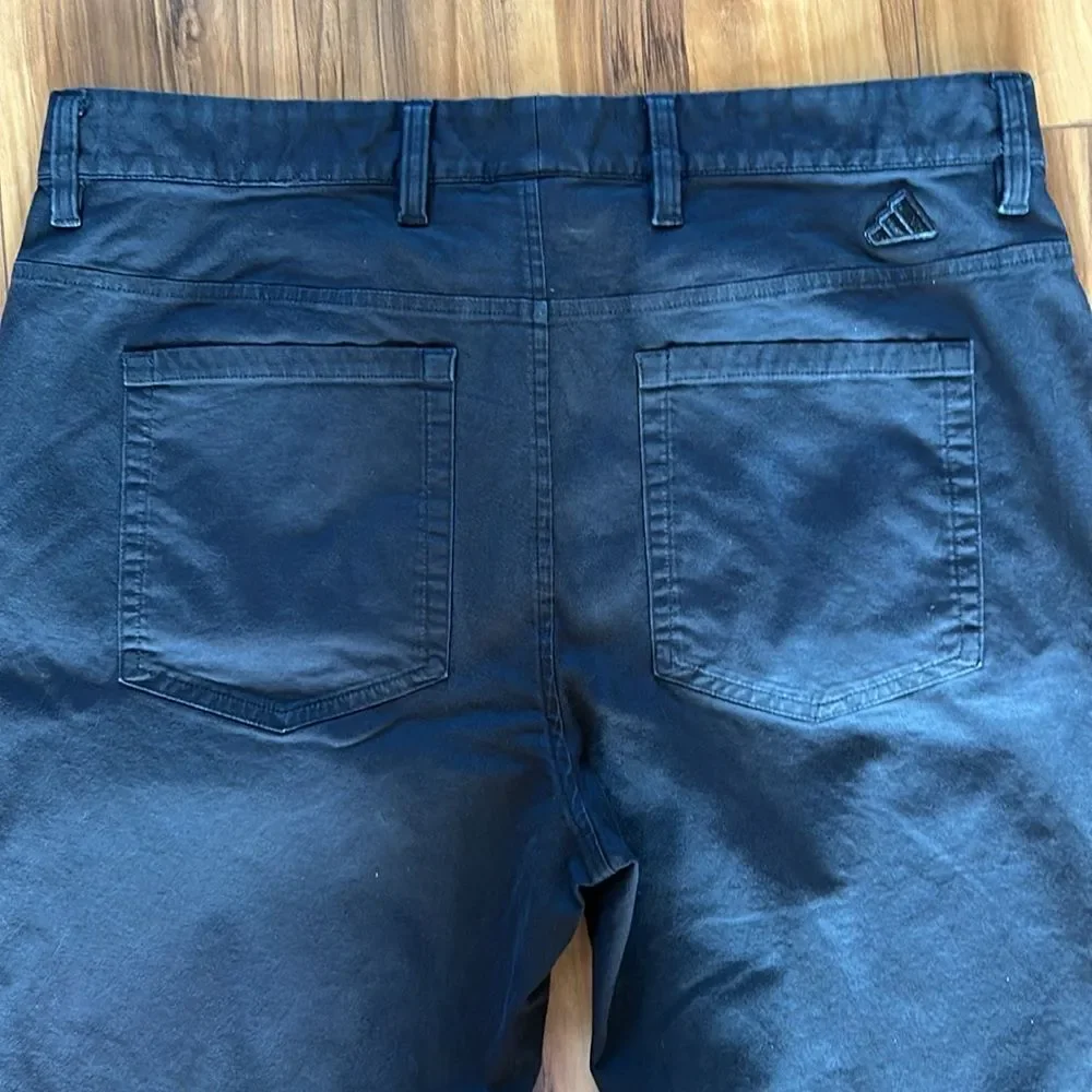 Adidas Men’s Black Straight Pants